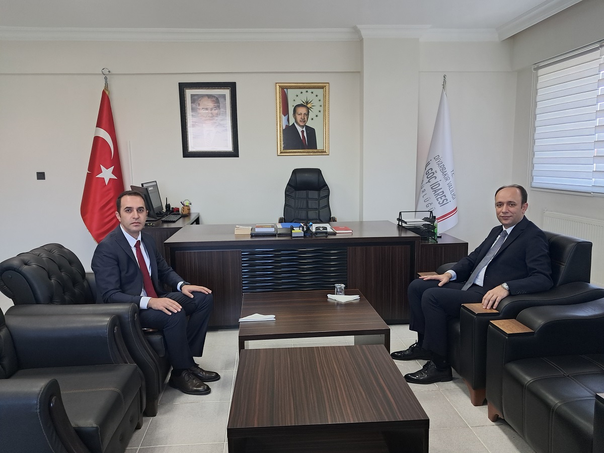 Sur Kaymakamı Asım SOLAK'ın İl Müdürlüğümüzü Ziyareti